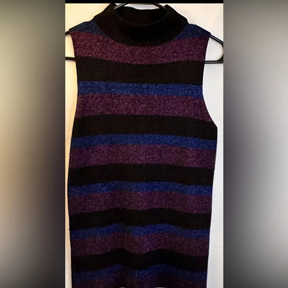 Nine West Sleeveless Sweater Mock Neck XS EUC MINT Condition - Picture 2 of 6